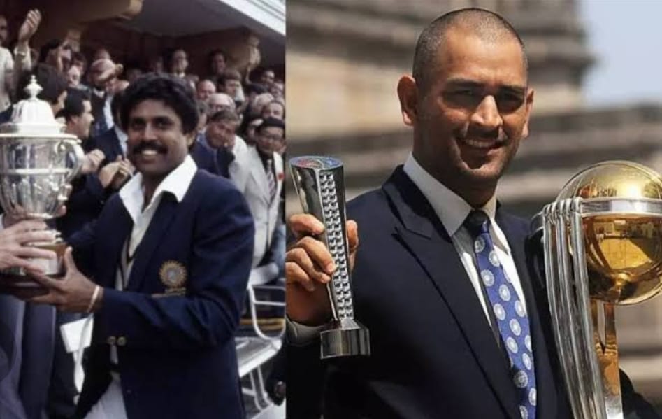 two sucessful captain, mahi, kapil dev,mahendra singh dhoni